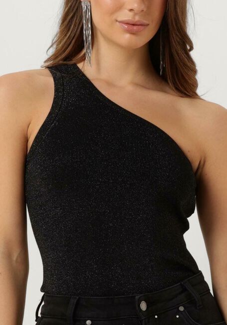 Zwarte NEO NOIR Top CLEMENTINE GLITTER KNIT TOP - large