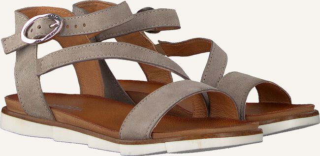 Taupe OMODA Platte sandalen 740019 Taupe OMODA Platte sandalen 740019 - large