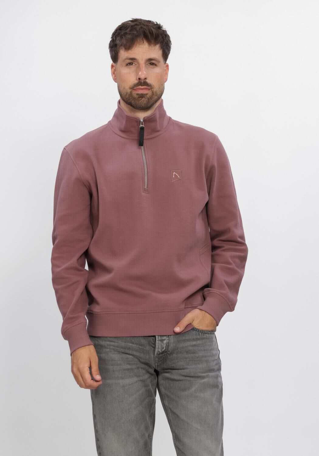 CHASIN Heren Truien & Vesten Ryden Zip-up Paars