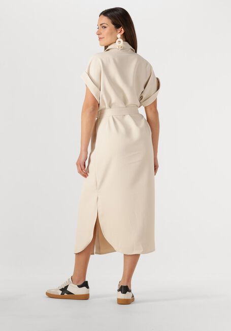 Beige OMODA ATELIER Midi jurk OM-BABETTE X BO - large