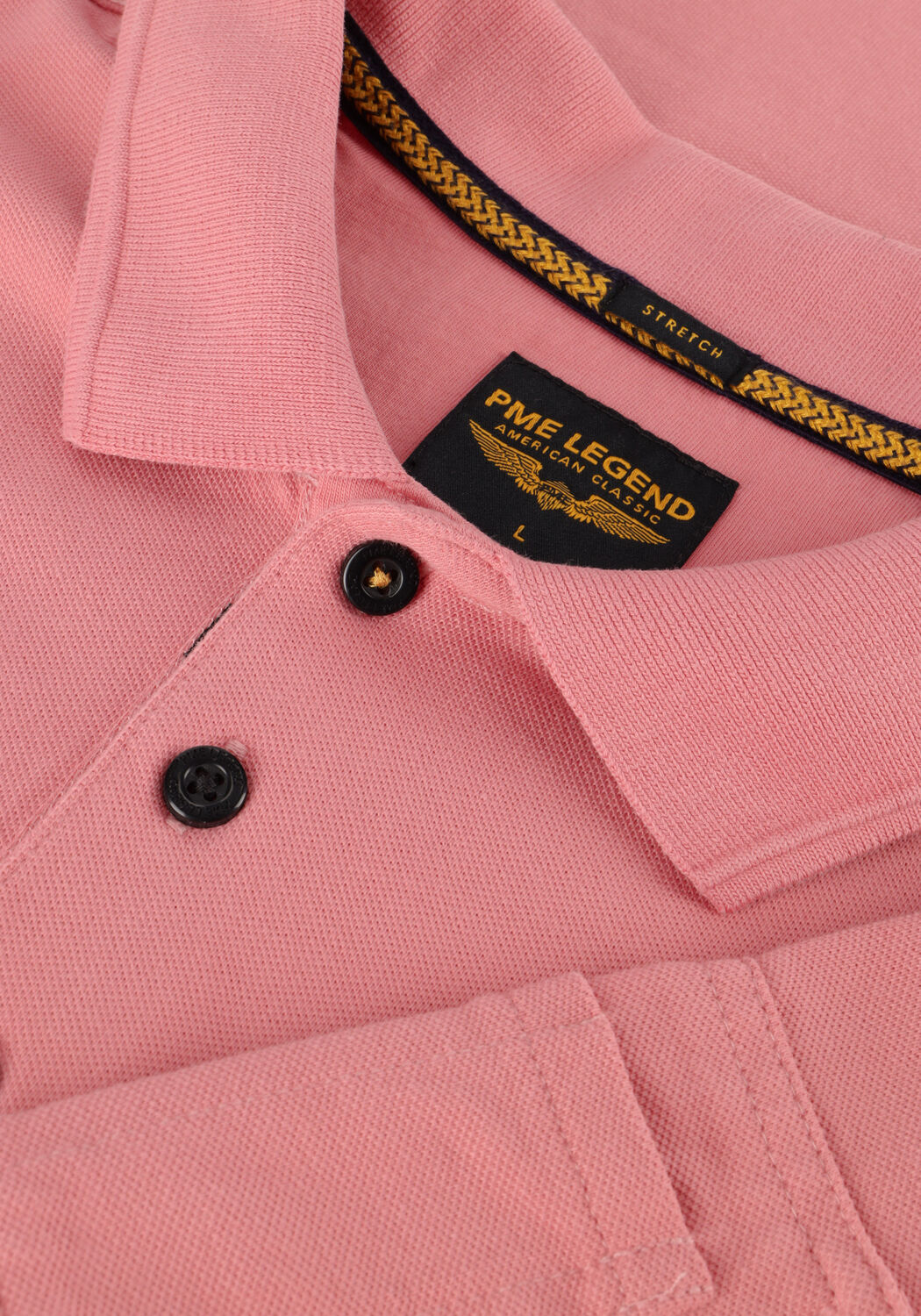 Roze PME LEGEND Polo SHORT SLEEVE POLO TRACKWAY - large