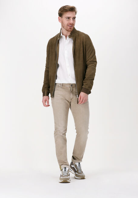 Beige ALBERTO Slim fit jeans SLIM - large