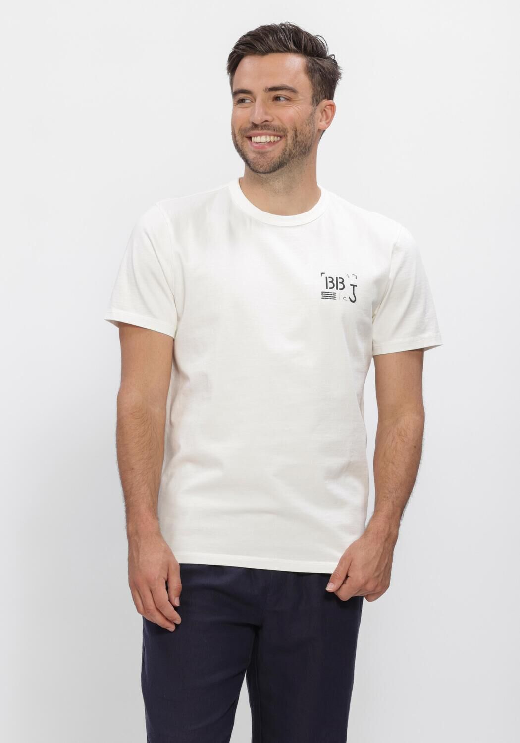 Witte BUTCHER OF BLUE T-shirt ARMY STENCIL TEE - large