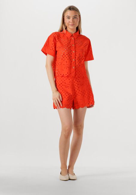 Rode LOUIZON Korte broek NIDO - large