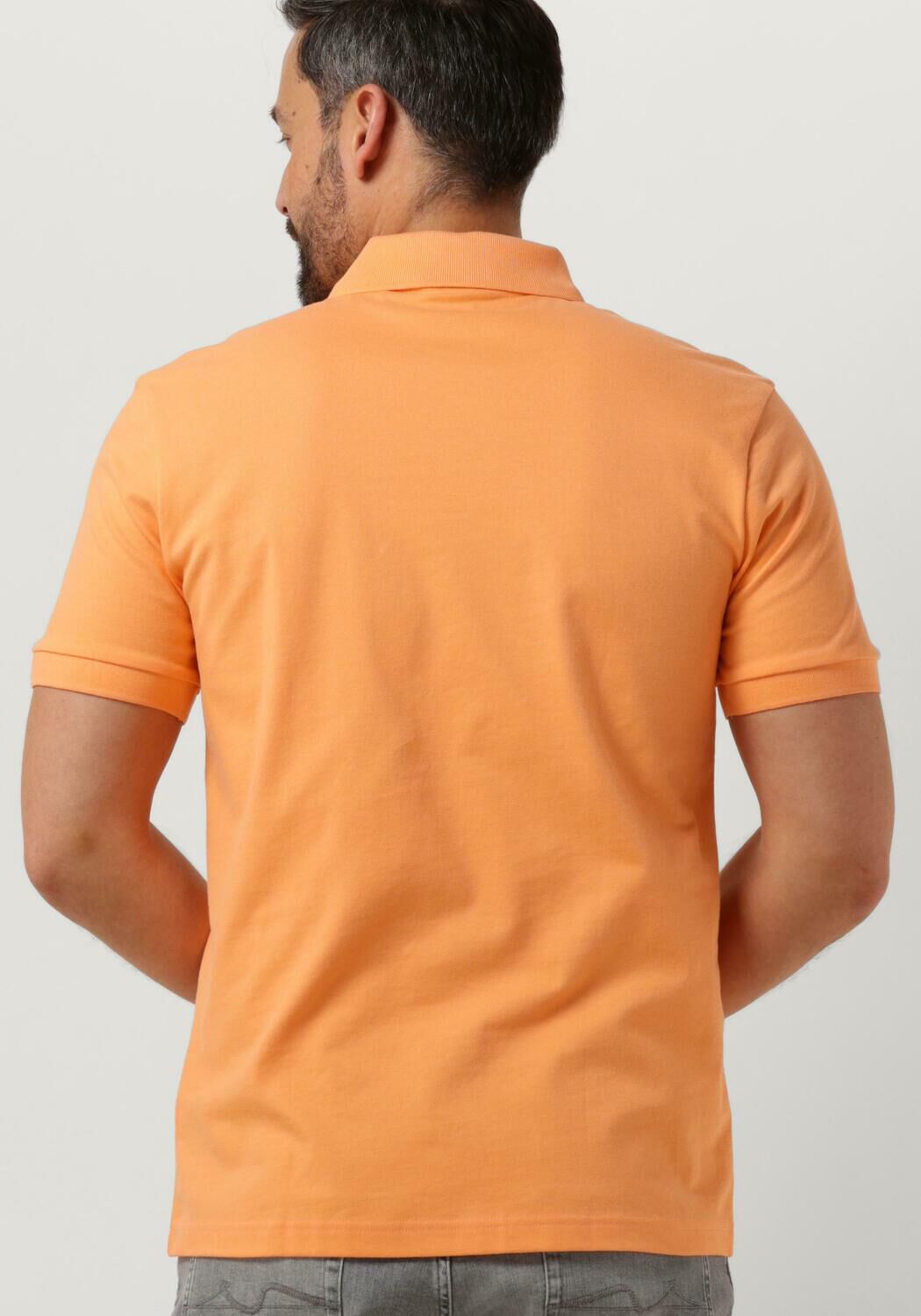 BOSS Heren Polo's & T-shirts Passenger Oranje