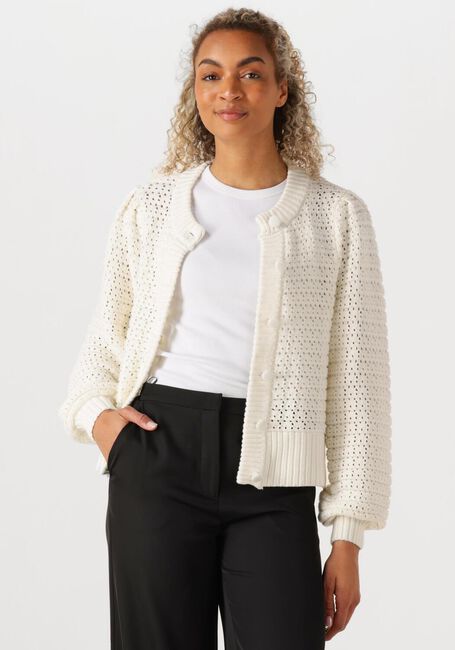 Ecru MSCH COPENHAGEN Vest MSCHTINNA CARDIGAN - large