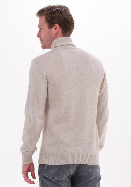Beige PROFUOMO Coltrui PULLOVER HEAVY ROLL NECK - large