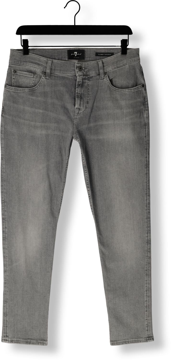 7 FOR ALL MANKIND Heren Jeans Slimmy Tapered Grijs