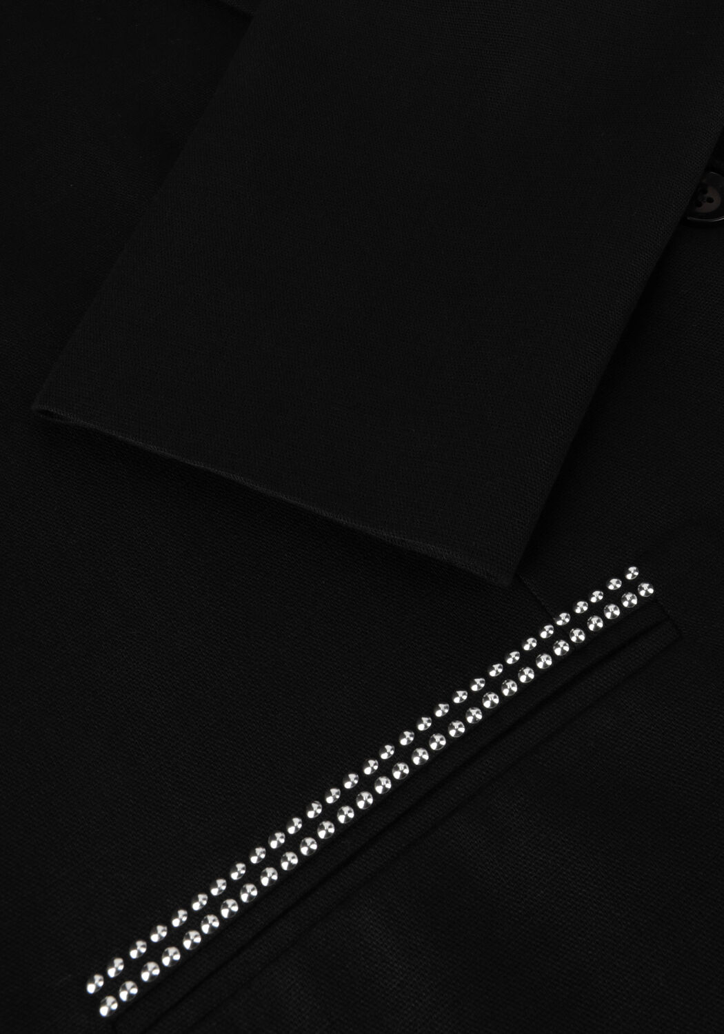 Zwarte ALIX THE LABEL Blazer LADIES WOVEN STUDS BLAZER - large