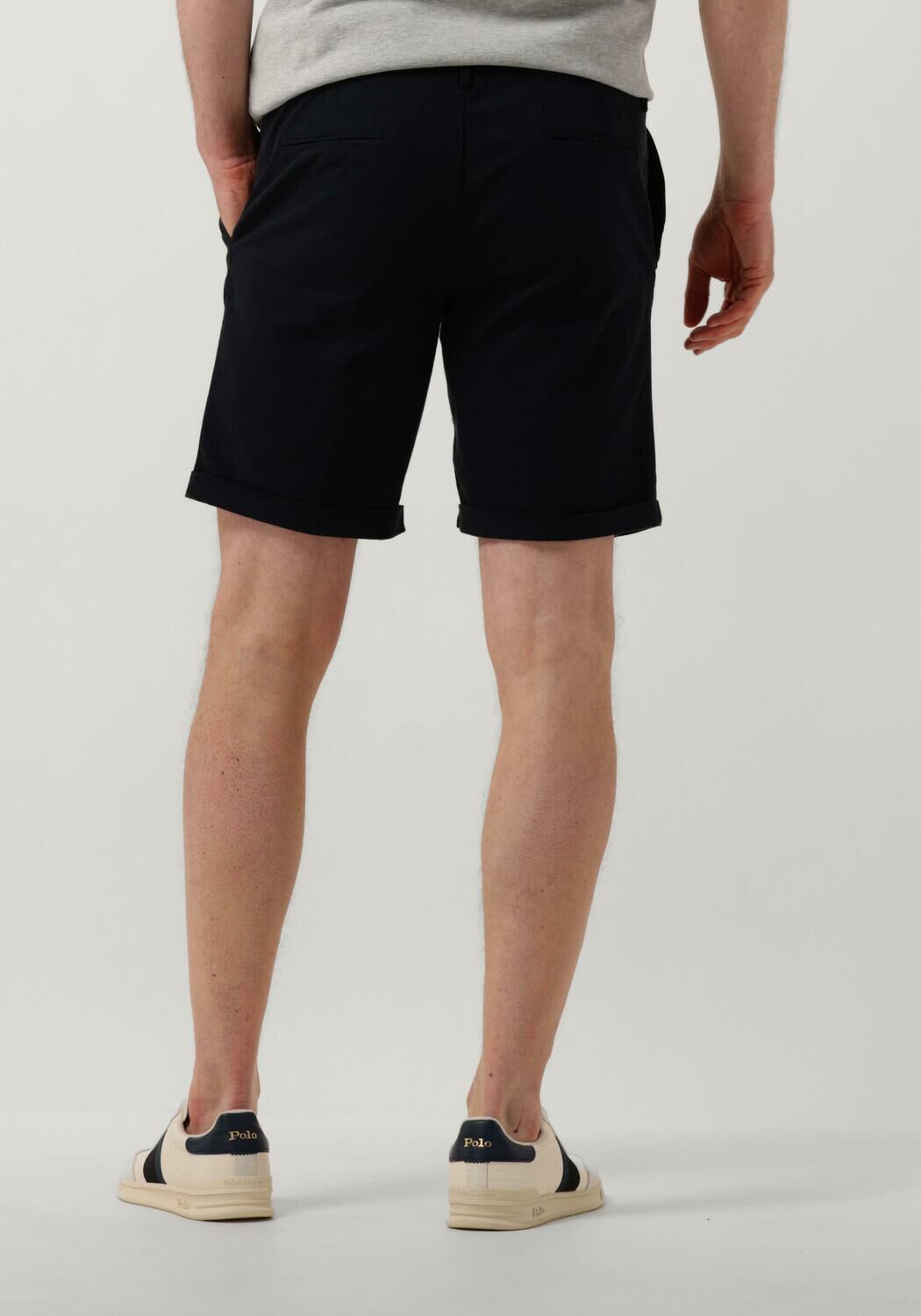 PROFUOMO Heren Broeken Trousers 845 Short Donkerblauw