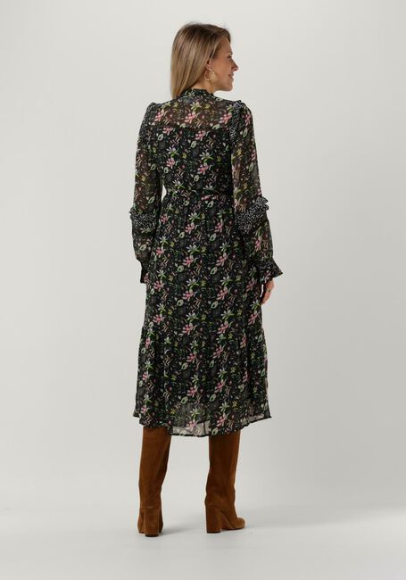 Antraciet POM AMSTERDAM Maxi jurk DRESS 7053 - large