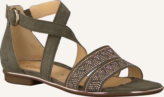 Groene GABOR Platte sandalen 601 Groene GABOR Platte sandalen 601 - large