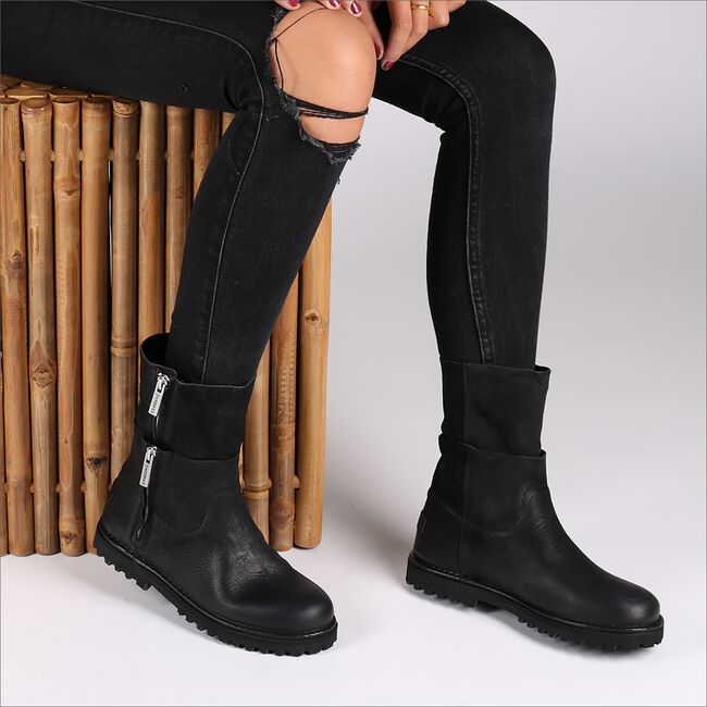 Zwarte SHABBIES Enkelboots 191020017 Zwarte SHABBIES Enkelboots 191020017 - large