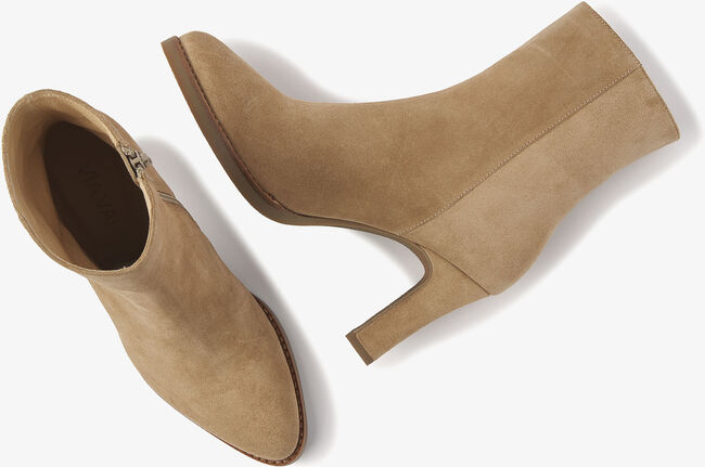 Beige VIA VAI Enkellaarsjes FALLON RIDGE - large