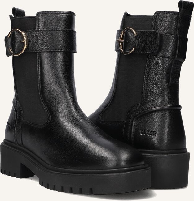 Zwarte BLASZ Enkelboots MONK-28 Zwarte BLASZ Enkelboots MONK-28 - large