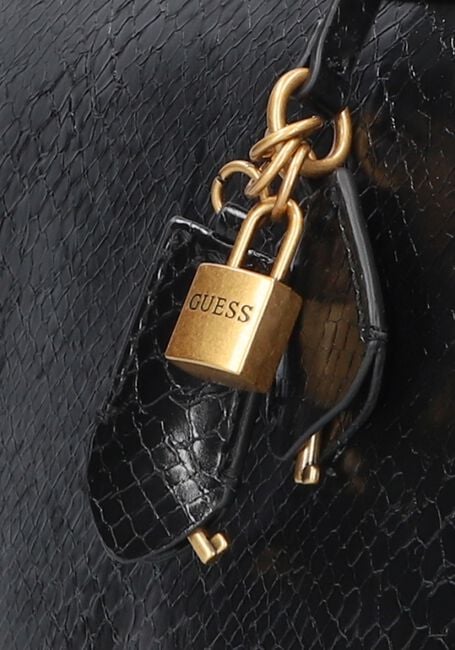 Zwarte GUESS Handtas KATEY LUXURY SATCHEL Zwarte GUESS Handtas KATEY LUXURY SATCHEL - large