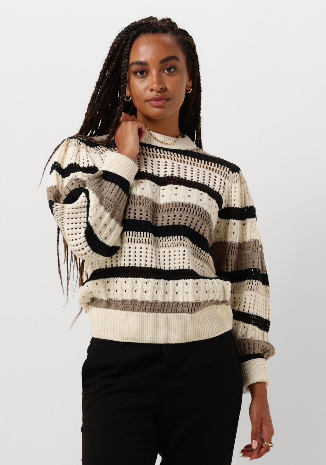 beige minus trui magira pullover