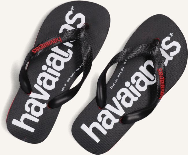 Zwarte HAVAIANAS Teenslippers KIDS TOP LOGOMANIA Zwarte HAVAIANAS Teenslippers KIDS TOP LOGOMANIA - large