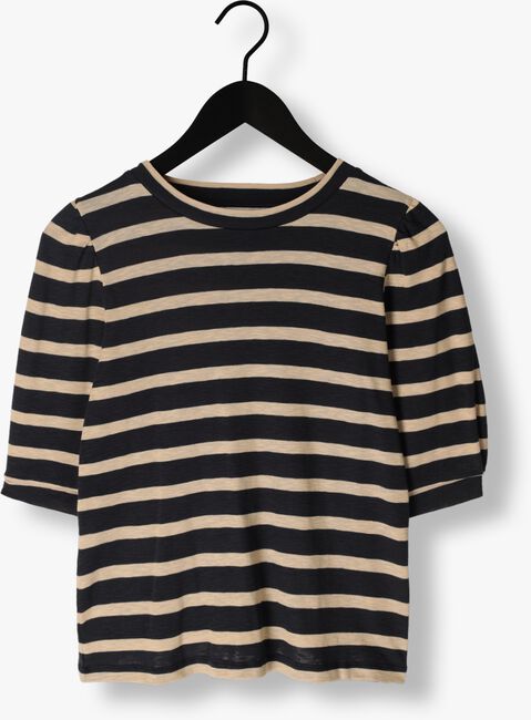 Donkerblauwe BY-BAR Top NICKY BIG STRIPE TOP - large