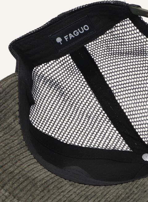 Groene FAGUO Pet TRUCKER CAP HEADS WOOL Groene FAGUO Pet TRUCKER CAP HEADS WOOL - large