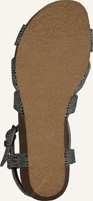 Beige RED-RAG Platte sandalen 78080 Beige RED-RAG Platte sandalen 78080 - large