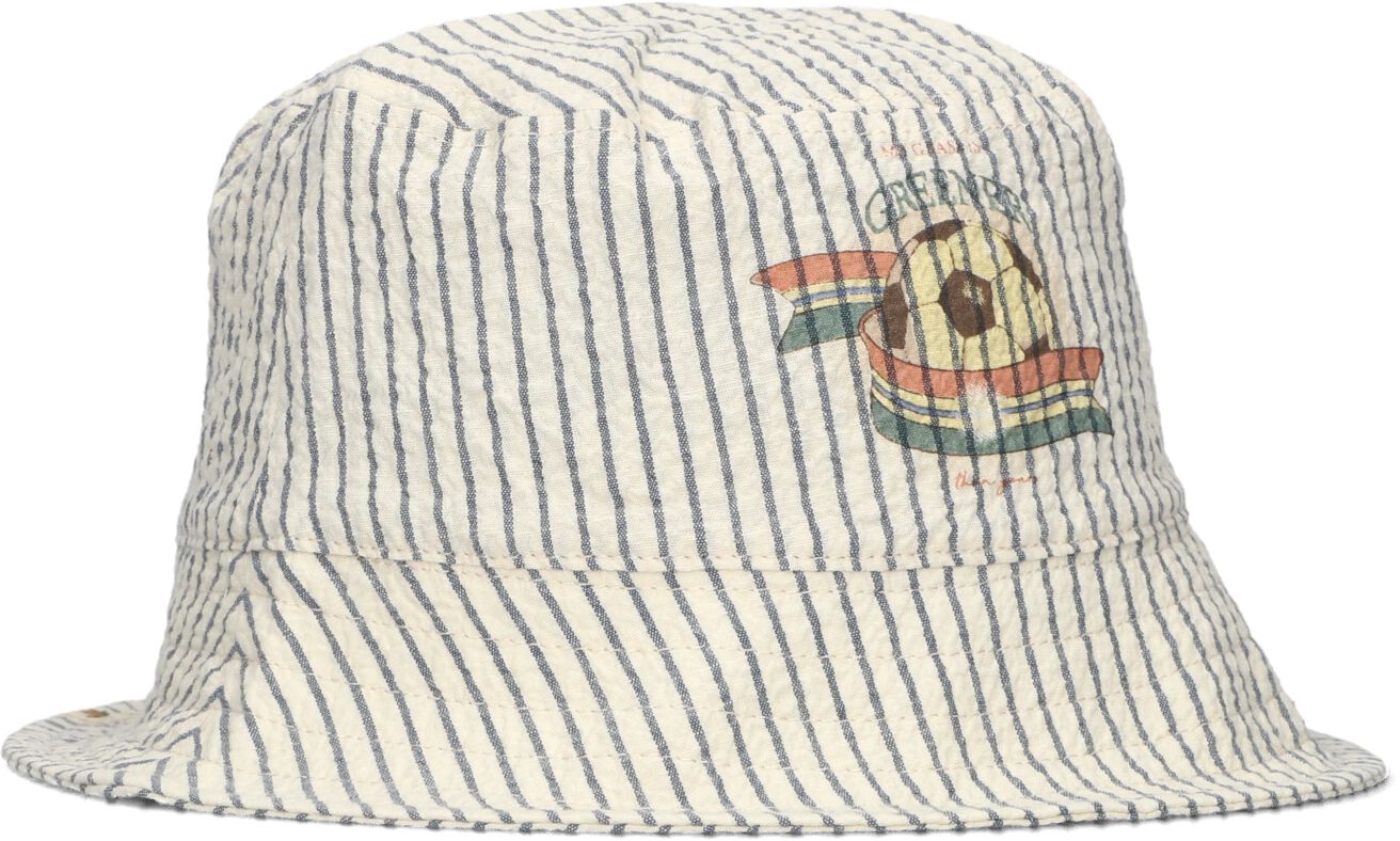 KONGES SLOJD Jongens Hoeden Elliot Bucket Hat Gots Beige-8