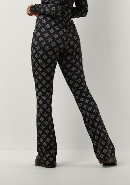 Zwarte NOTRE-V Flared broek NV CELESTE FLARED PANTS - large