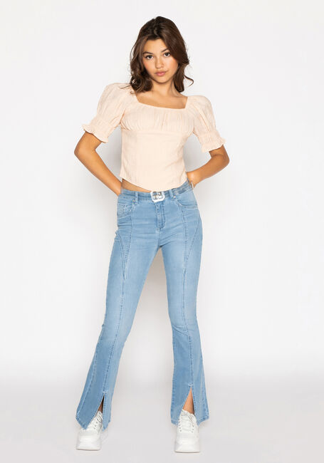 Blauwe FRANKIE & LIBERTY Flared jeans LIBERTY FLARED L.DENIM - large