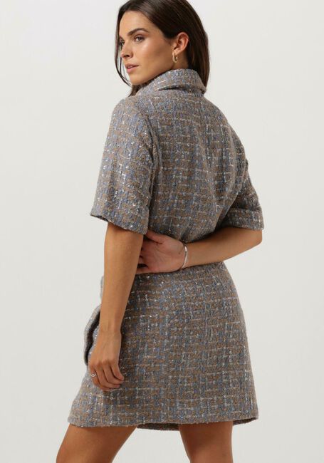Zand SECOND FEMALE Mini jurk LILJE DRESS - large