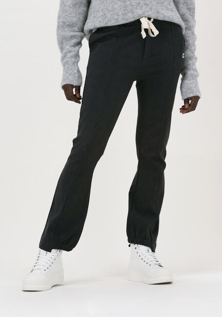 Zwarte 10DAYS Pantalon TRAINER CHECK - large