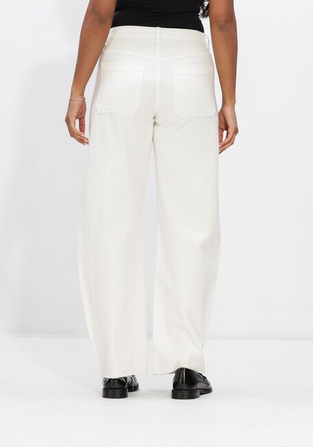 Witte WITHBLACK Broeken WBLPEYTON GALA MW BARREL PANT - large