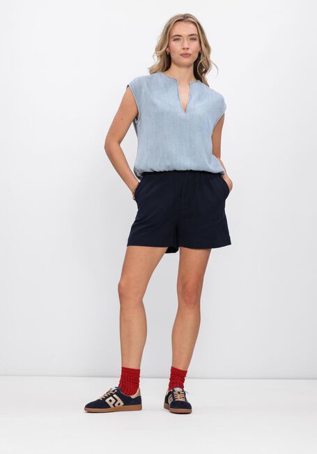 Blauwe BY-BAR Korte broek LEON TWILL SHORT - large