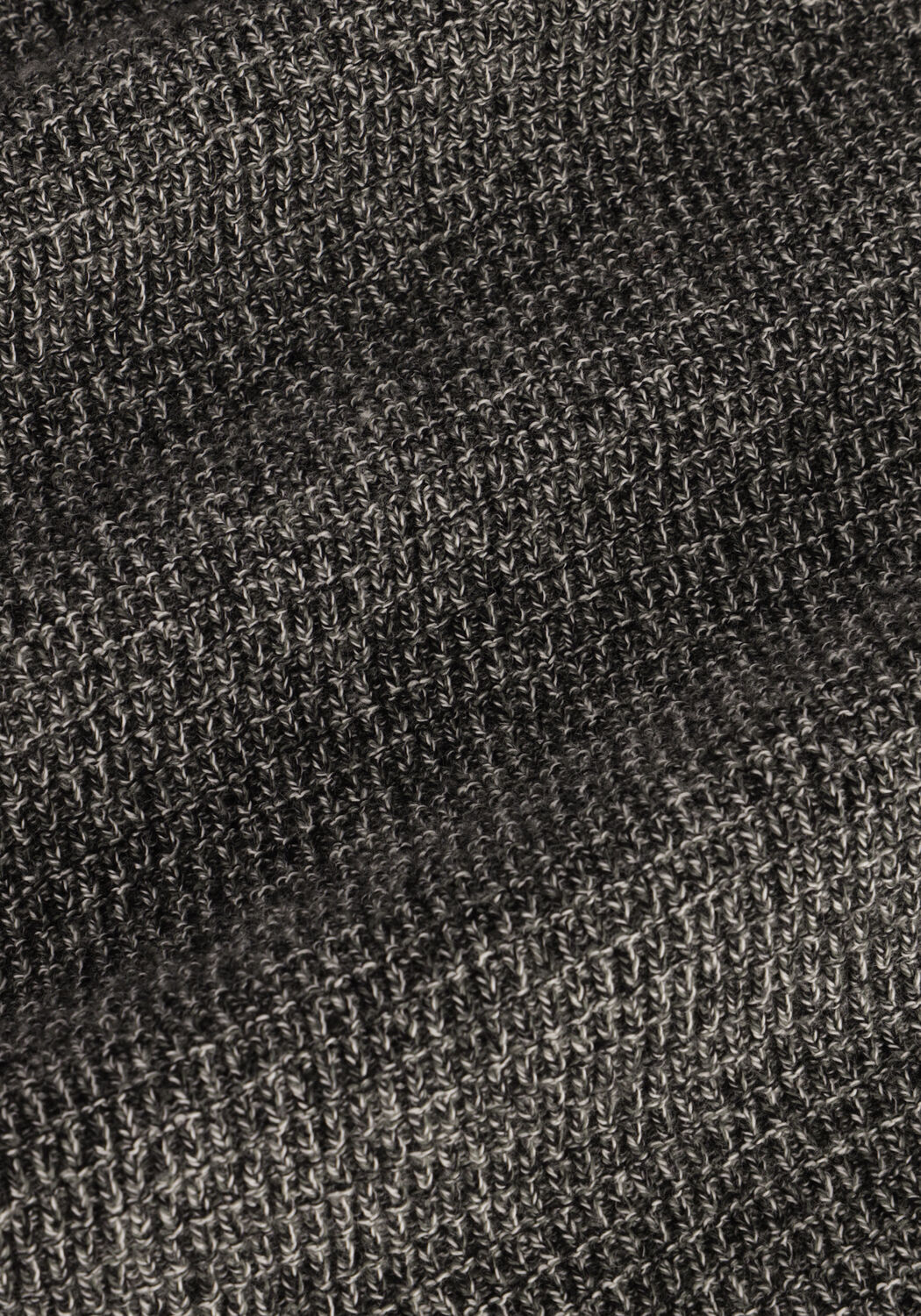 Bruine CAST IRON Trui R-NECK COTTON MOULINE SLUB - large