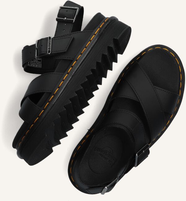 Zwarte DR MARTENS Platte sandalen VOSS II Zwarte DR MARTENS Platte sandalen VOSS II - large
