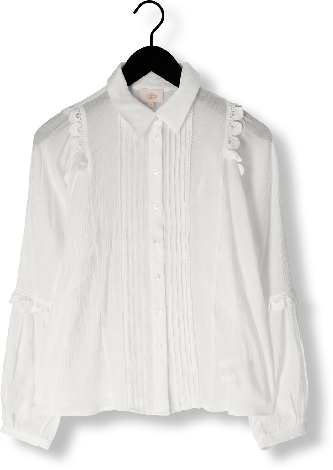 AAIKO Dames Blouses Erlina Vis 518 Gebroken Wit