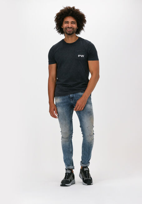 Donkerblauwe PUREWHITE Skinny jeans THE JONE - large