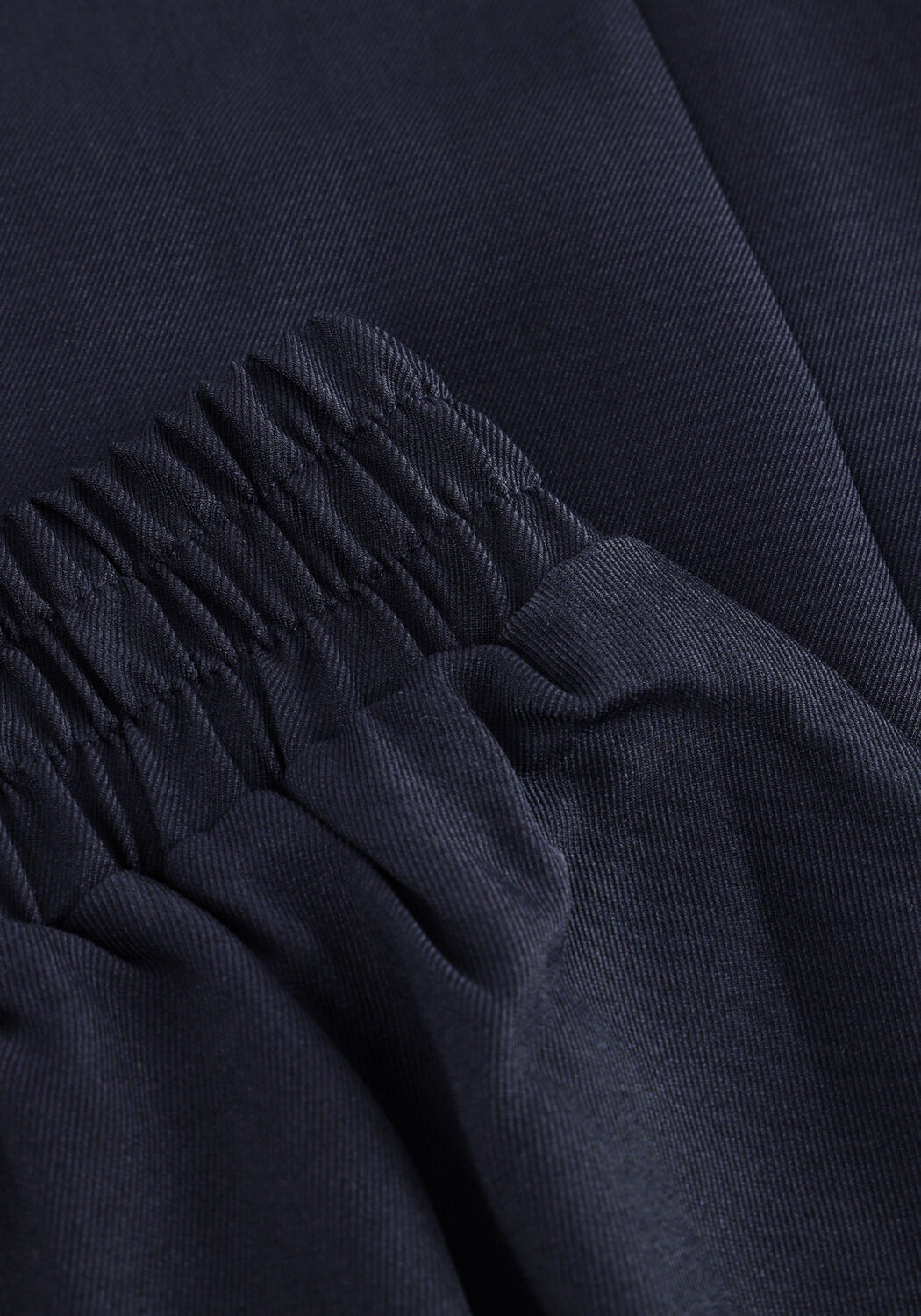 Donkerblauwe STUDIO AMAYA Wijde broek JASMIN 1 - large