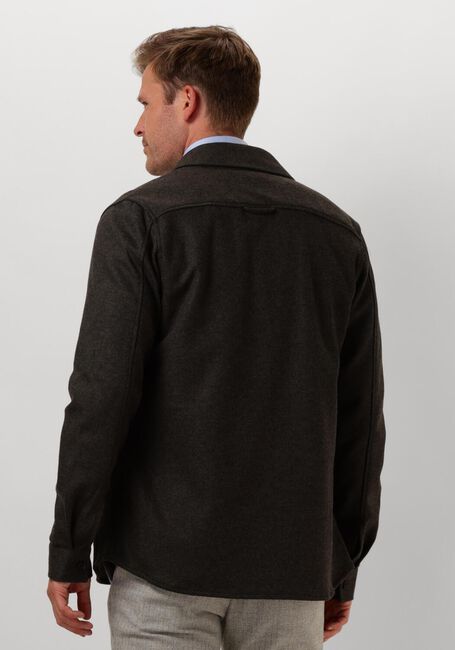Bruine PROFUOMO Overshirt OVERSHIRT KNITTED - large