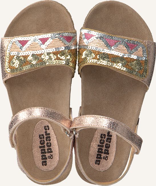 Roze APPLES & PEARS Platte sandalen CHANTAL Roze APPLES & PEARS Platte sandalen CHANTAL - large