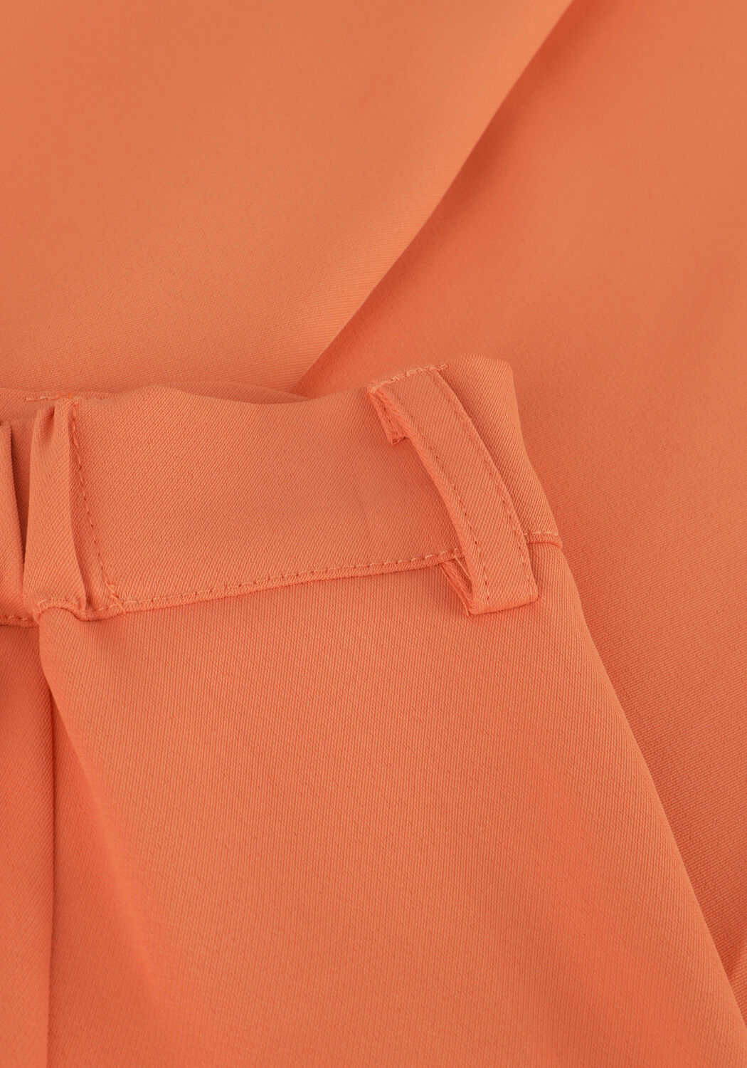 Oranje ANOTHER LABEL Pantalon DOORE PANTS - large