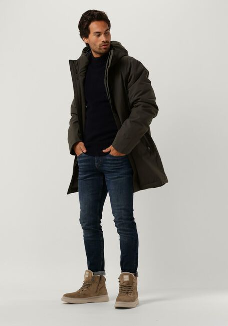 Donkerblauwe 7 FOR ALL MANKIND Slim fit jeans SLIMMY TAPERED STRETCH TEK NATIVE - large