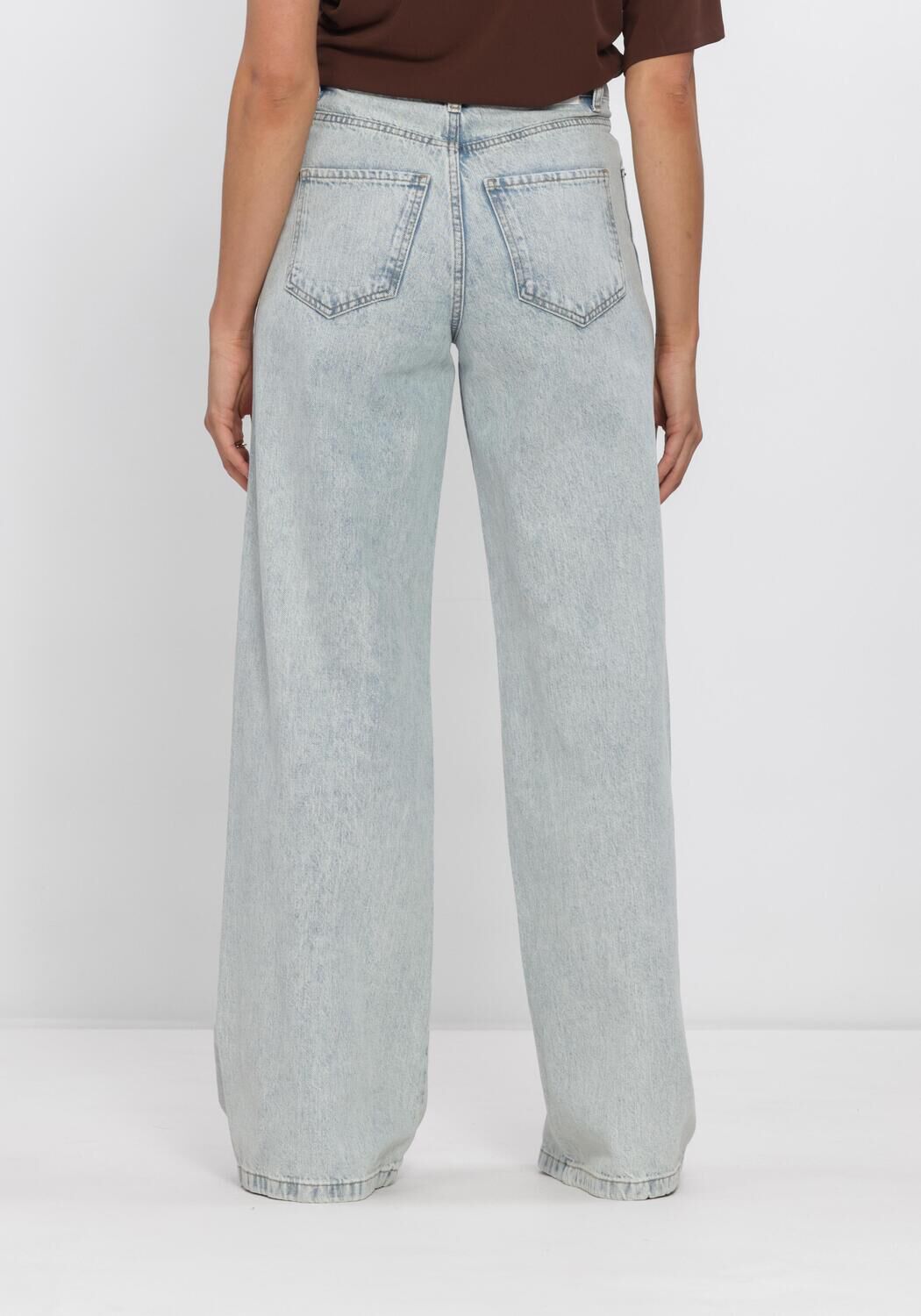 Blauwe CO'COUTURE Tops & T-shirts ARONACC WIDELL JEANS - large