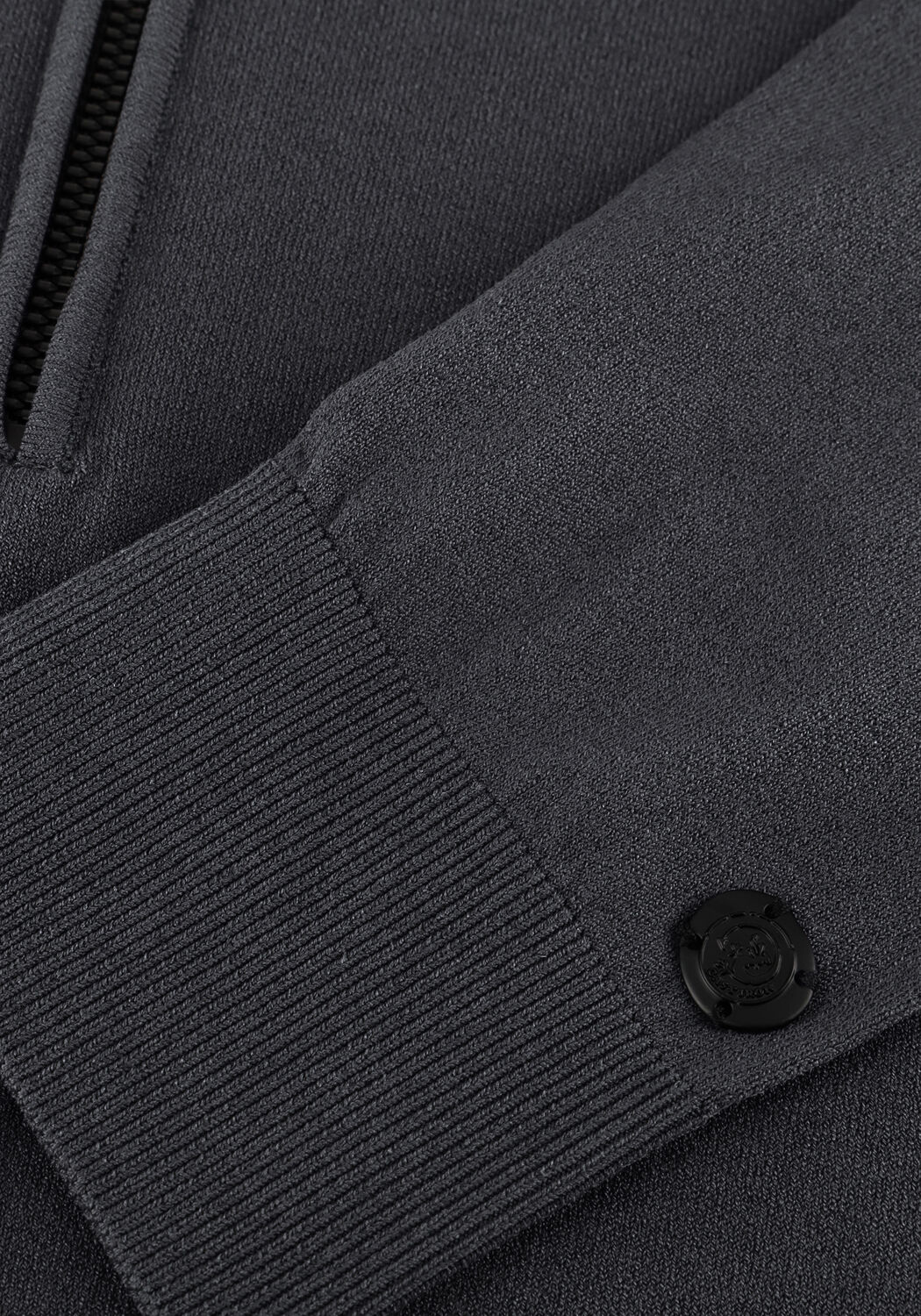 Donkergrijze CAST IRON Polo REGULAR FIT VISCOSE BLEND - large