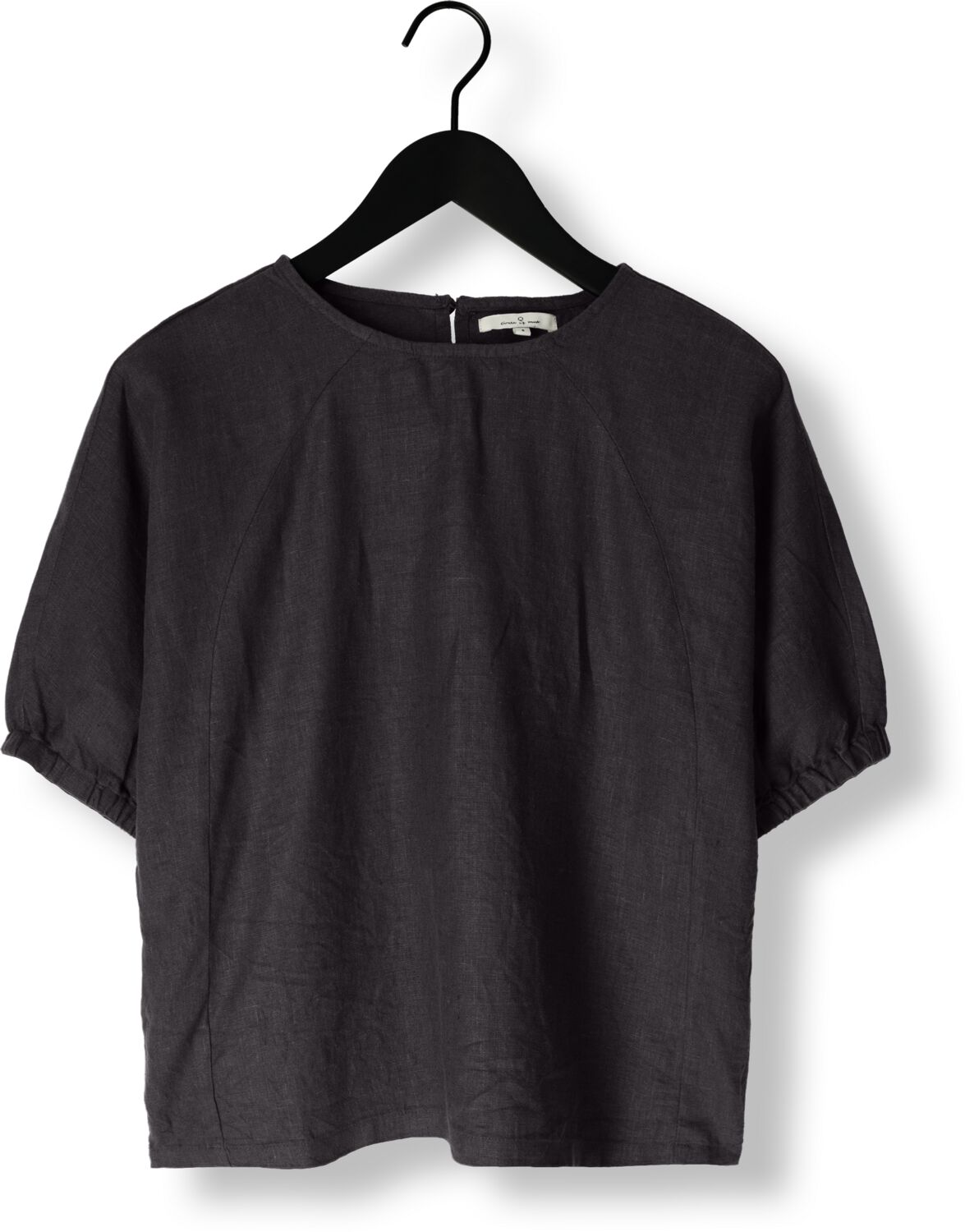 CIRCLE OF TRUST Dames Tops & T-shirts Belle Top Donkergrijs