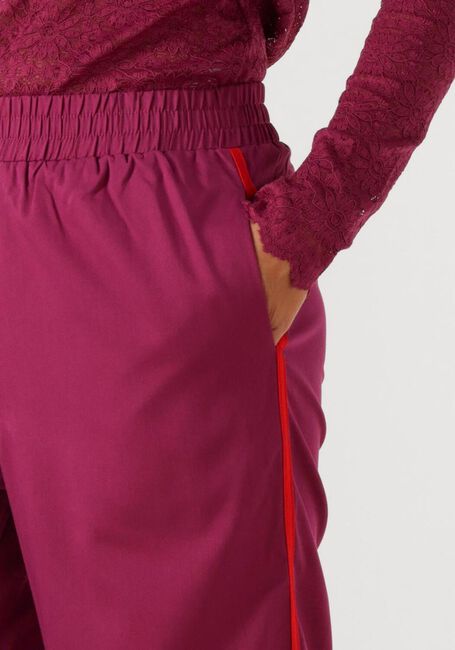 Paarse YDENCE Wijde broek PANTS ZIZI - large
