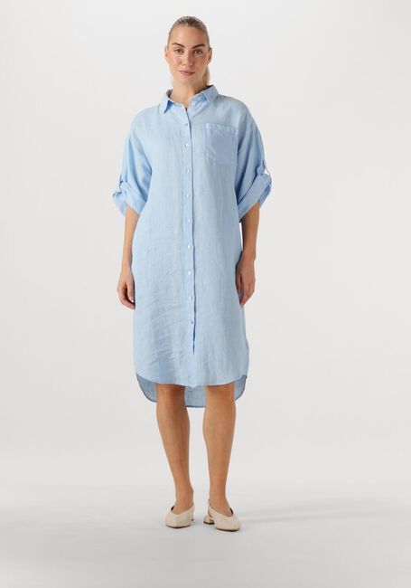 Lichtblauwe BELLAMY Midi jurk FAY - large