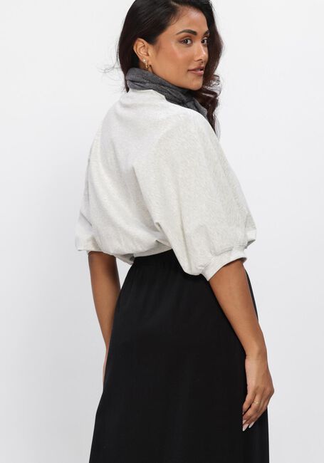 Lichtgrijze ANOTHER LABEL Blouses ALAMICE T-SHIRT S/S - large