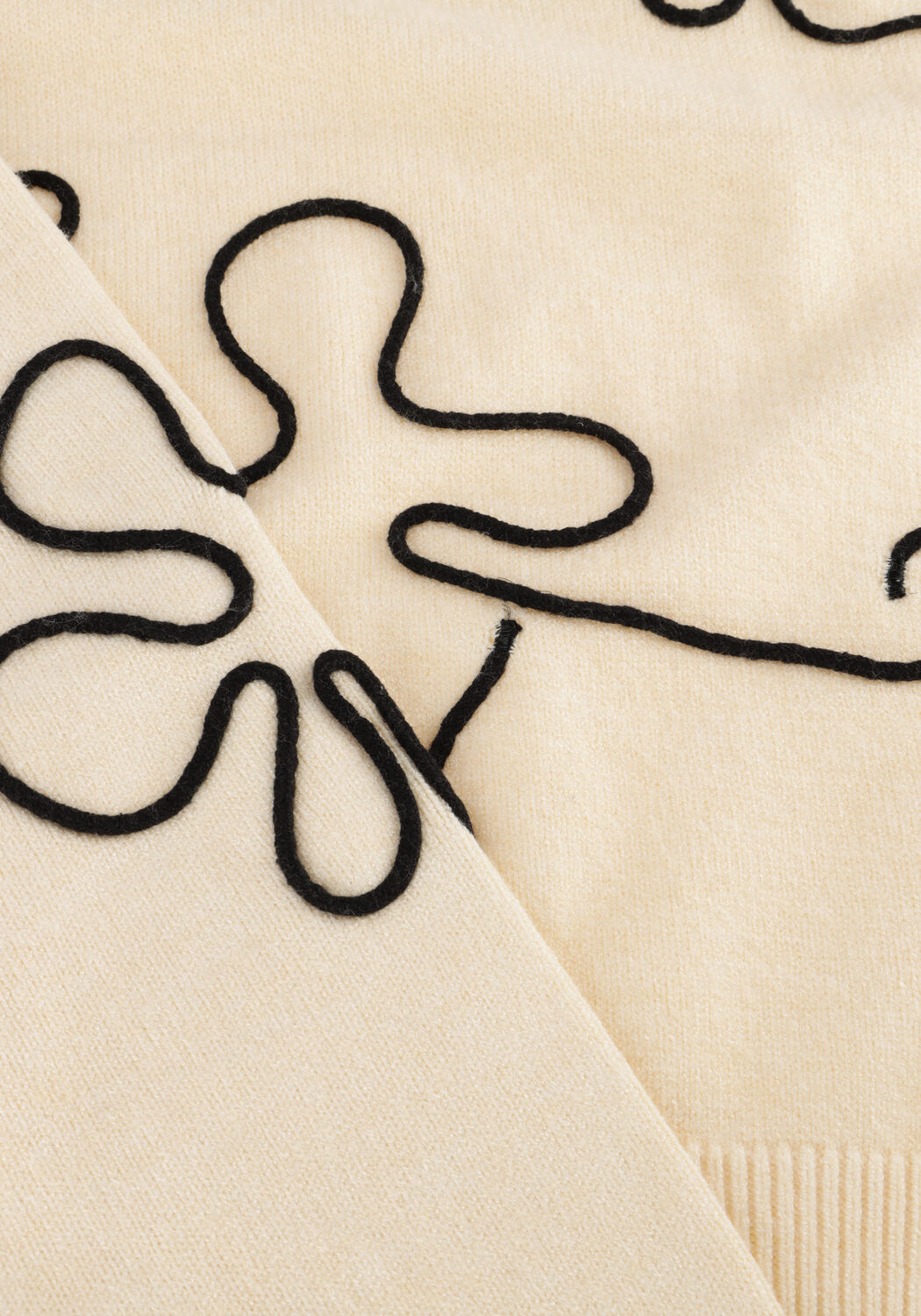 Zand OBJECT Trui OBJLANEY RUBIN LS PULLOVER - large