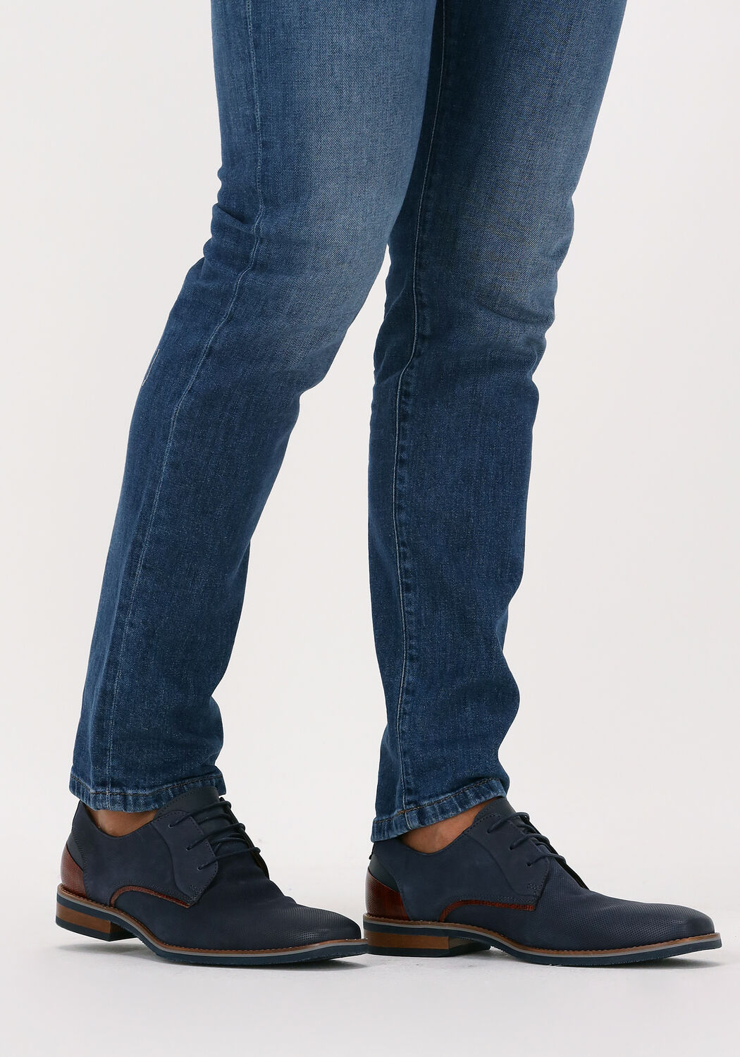 Nette blauwe 2025 herenschoenen