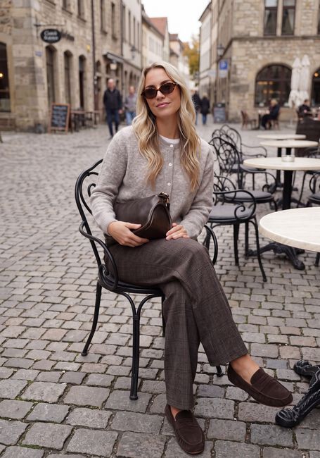 Taupe LINA LOCCHI Trui LL-BERBER - large